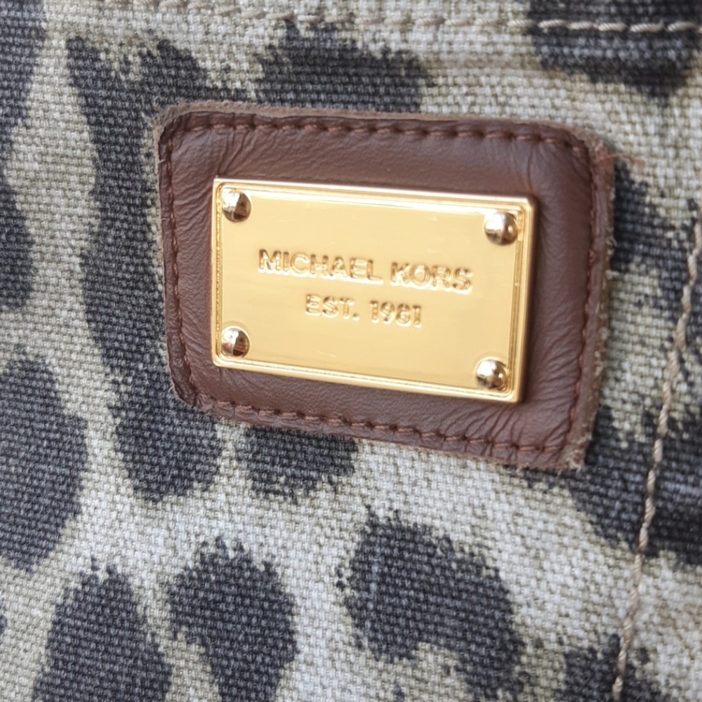 Michael kors lepord print Jean's sz10 womans - Picture 3 of 9